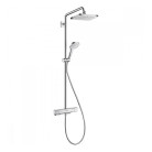 Душевая система HANSGROHE CROMA E Showerpipe 280 1jet, с термостатом, 27630000